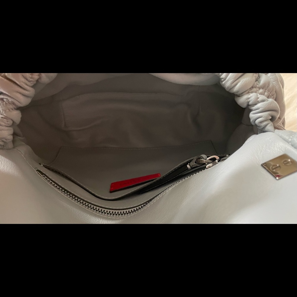 Valentino Grey Medium Nappa SpikeMe Shoulder Bag. - Picture 13 of 13